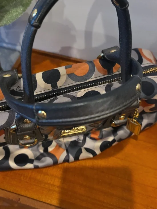 Coach Demi Madison Op Art Convertible Mini Bag - Picture 8 of 9